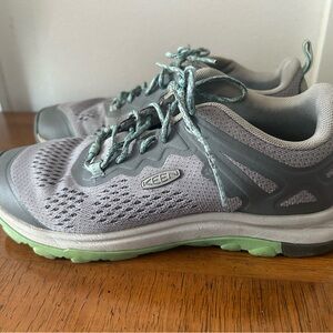 Keen Women's Athletic Shoes in Gray and Mint